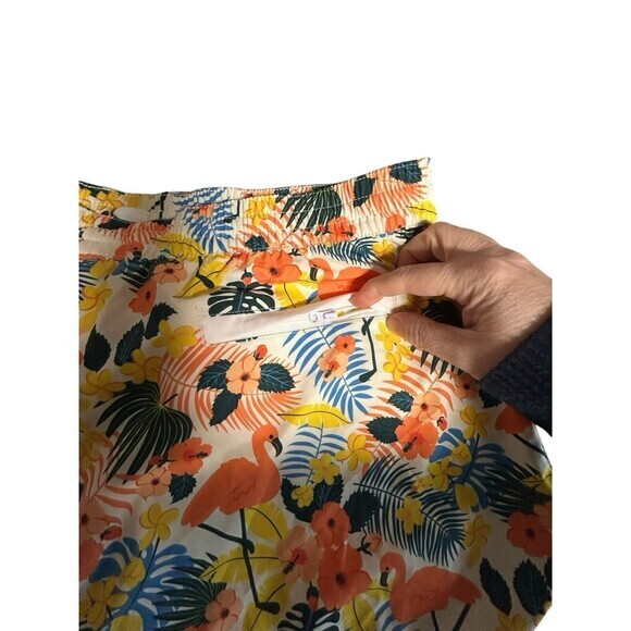 Nonwe Women's‎ Beach Shorts Quick Dry Lightweight Tropical, Linen   XXXL… - Picture 4 of 7